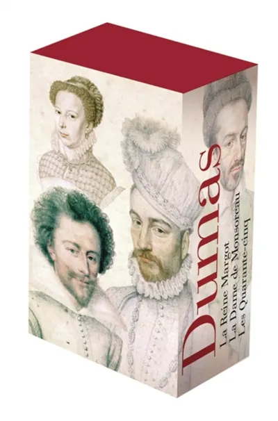 La Reine Margot - La Dame de Monsoreau - Les Quarante-cinq - "Le cycle des Valois" - Coffret de deux volumes vendus ensemble