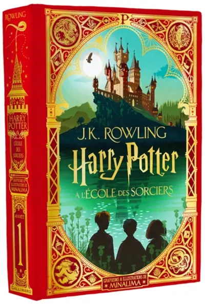 Harry Potter à l'école des sorciers - Édition illustrée interactive - Graphisme et illustrations de MinaLima