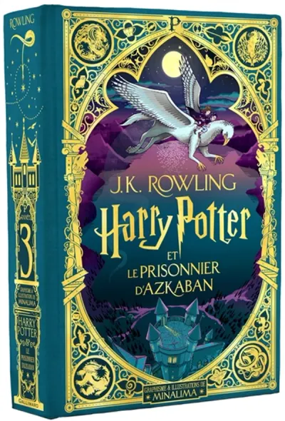 Harry Potter et le prisonnier d'Azkaban - Édition illustrée interactive - Graphisme et illustrations de MinaLima