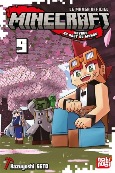 Minecraft, le manga officiel : voyage au bout du monde. Vol. 9