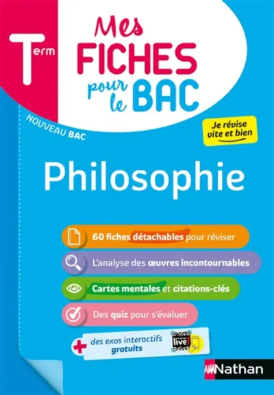 Mes Fiches pour le BAC Philosophie Terminale